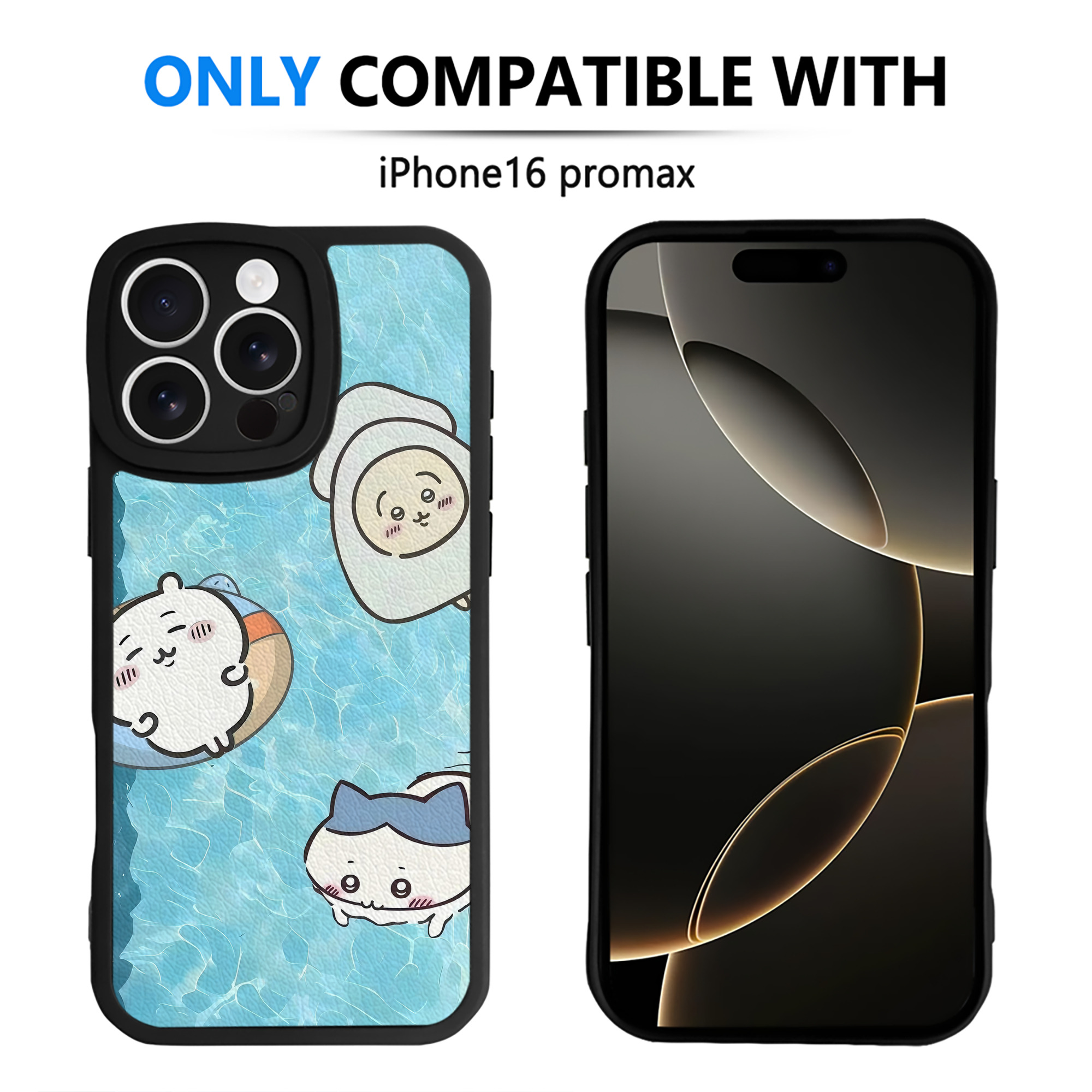 （画像用） ちいかわ Chii-kawa 【iPhone 16シリーズ対応】シリコンスマホケース（レザー調） 材質：シリコン
